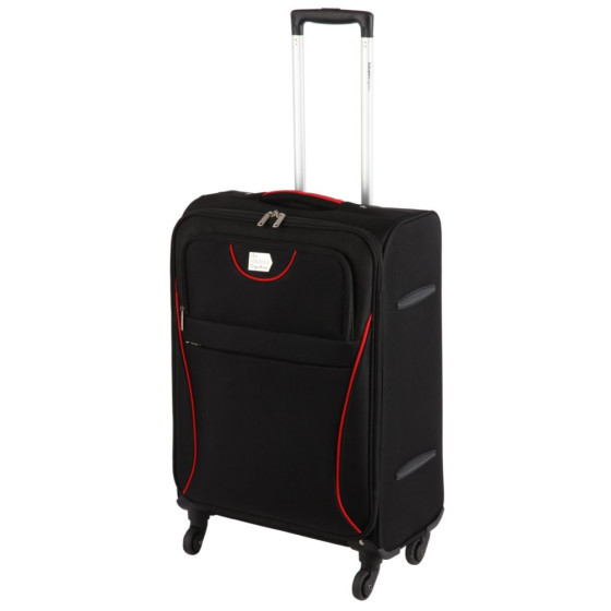 Go Explore Signature Large 4 Wheel Suitcase - Black