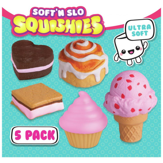 Soft 'n Slo Squishies - 5 Pack