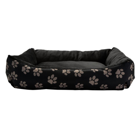 Home Paw Print Square Pet Bed - Medium