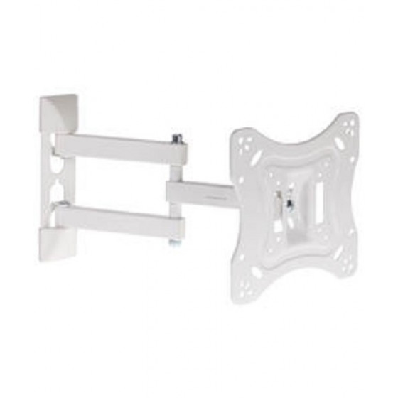 Proper Heavy Duty Swing Arm TV Bracket 23in-55in - White