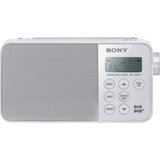 Sony DAB & FM Digital Radio - White