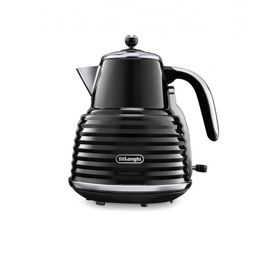 DeLonghi KBZ3001BG Scultura 3000w Cordless Jug Kettle - Black