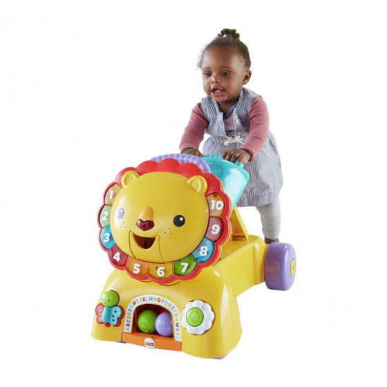 Fisher Price 3-in-1 Sit, Stride & Ride Lion (Only Talks In Spanish)