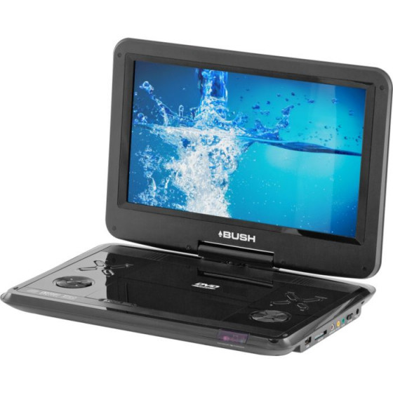 Bush 12 Inch Portable DVD Player - Black