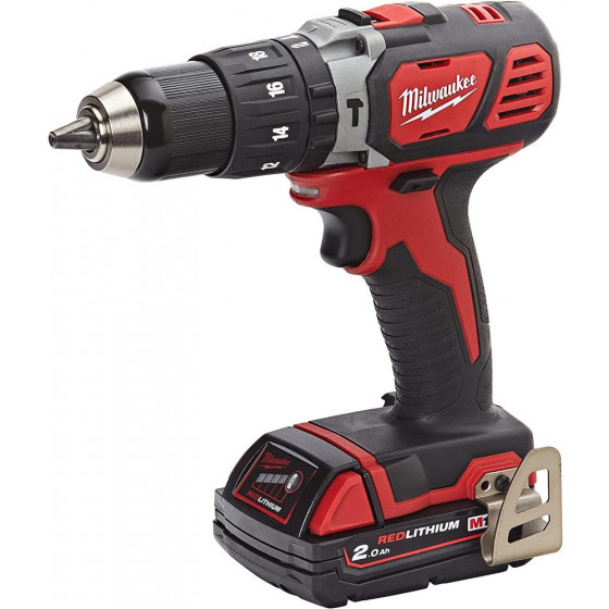 Milwaukee M18BPD-202C 18v Li-on Combi Drill