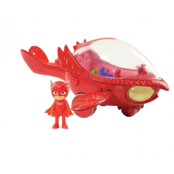 PJ Masks Deluxe Owlette Vehicle With 7.5cm Figure