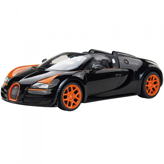 Rastar Radio Controlled Bugatti 1:14 - Black