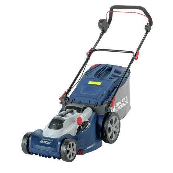 Spear & Jackson S4040X2CR 40cm Cordless Lawnmower & 2 Batteries - 40V