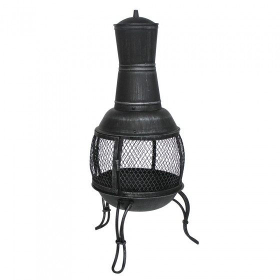 La Hacienda Steel Medium Chiminea