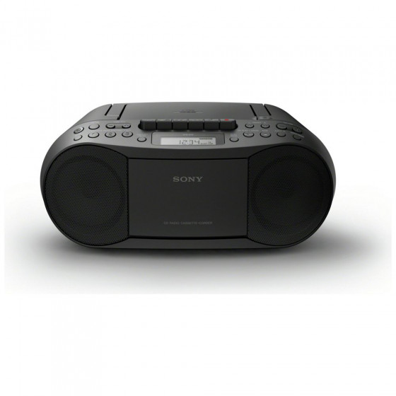Sony CFD-S70 CD and Cassette Player – Black (Unit Only)