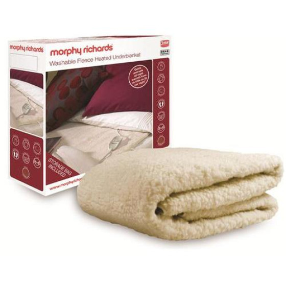 Morphy Richards 75311 Luxury Fleece Overblanket Double