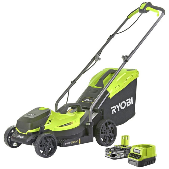 Ryobi ONE+ RLM18C33B25 18v Cordless Lawnmower (No Mulching Plug) USED ITEM