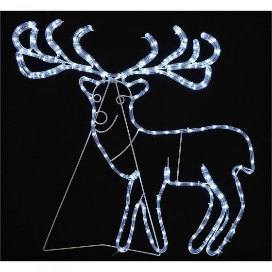 Silhouette Reindeer Rope Light