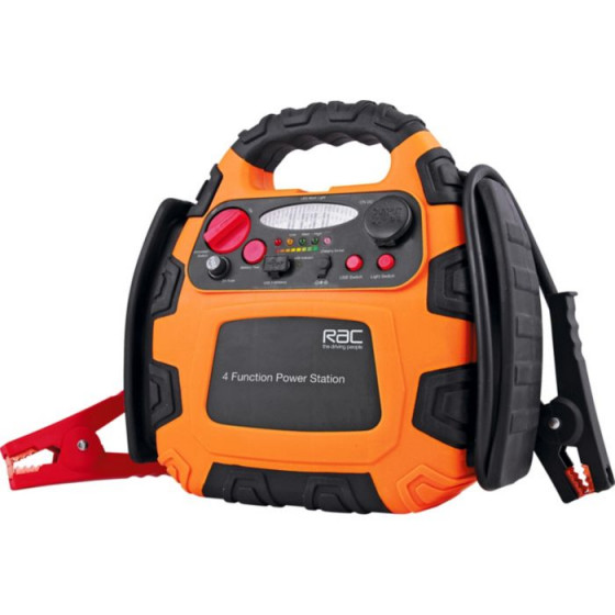 RAC 4 Function Rechargeable Power Station Jump Starter