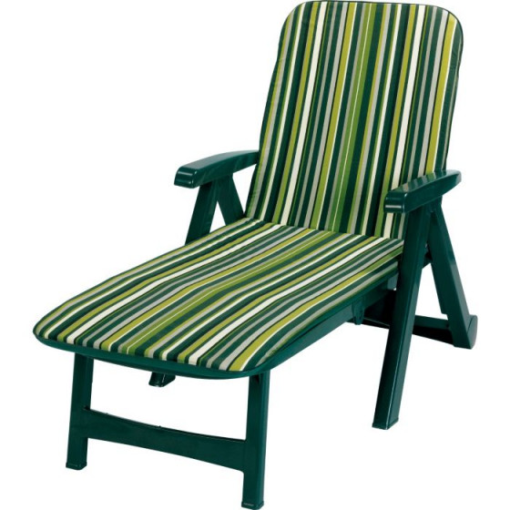 Sun Lounger - Green