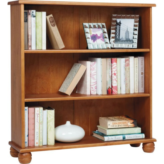 Rio Small Bookcase - Solid Pine
