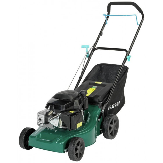 McGregor MPP12941 41cm Hand Push Petrol Rotary Lawnmower - 129cc