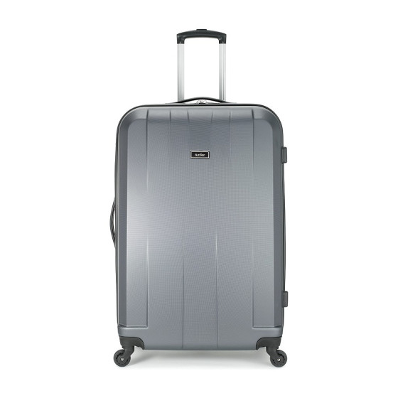 Antler Quadrant Large 4 Wheel Suitcase - Charcoal