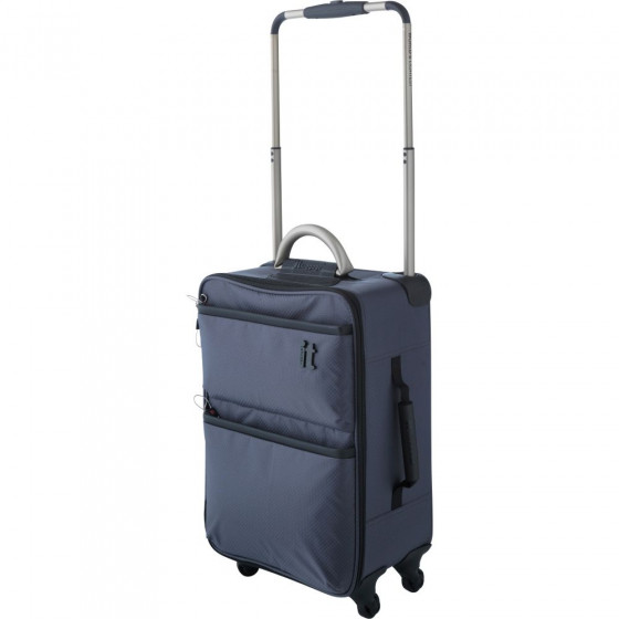 IT World's Lightest Small 4 Wheel Suitcase - Charcoal
