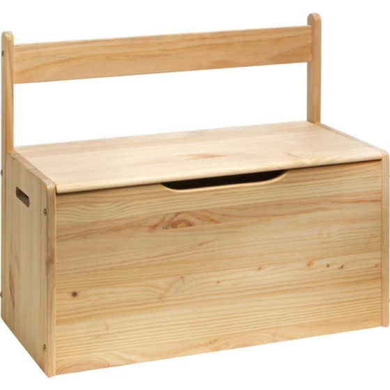 Kids Scandinavia Toy Box - Natural Pine