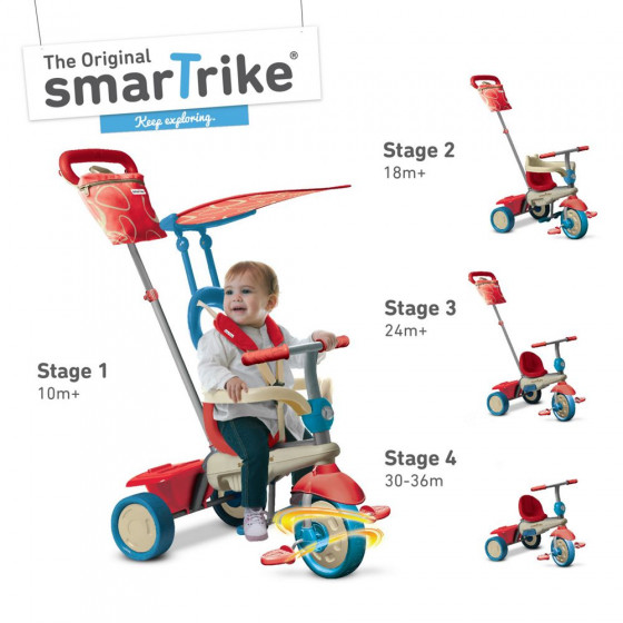 Smart Trike 4-in-1 Trike - Vanilla