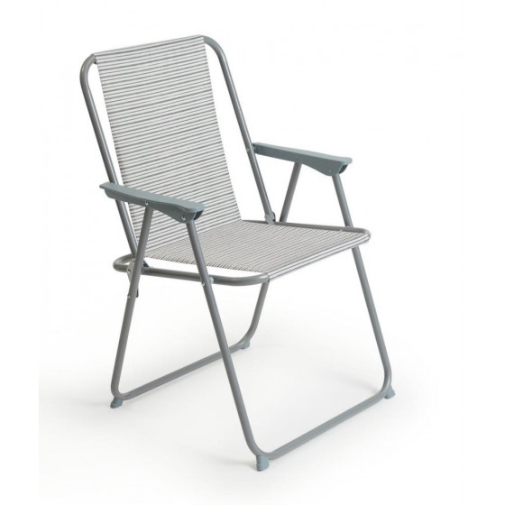 Habitat Metal Folding Picnic Chair - Stripe