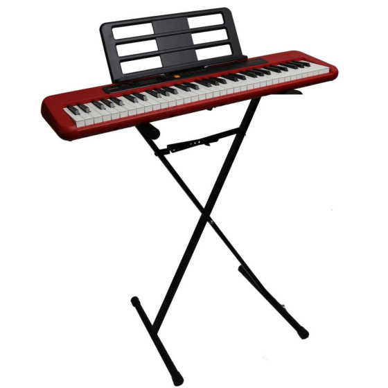 Casio CT-S200RD Keyboard With Stand - Red (No Headphones)