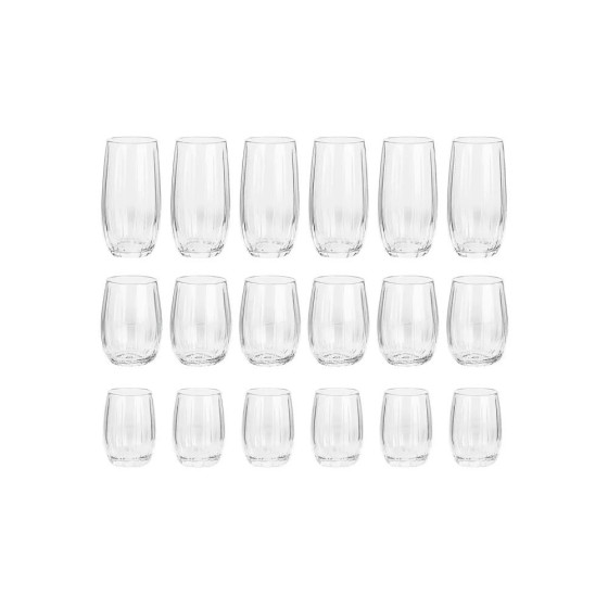 Argos Home Set of 18 Daytime Glasses
