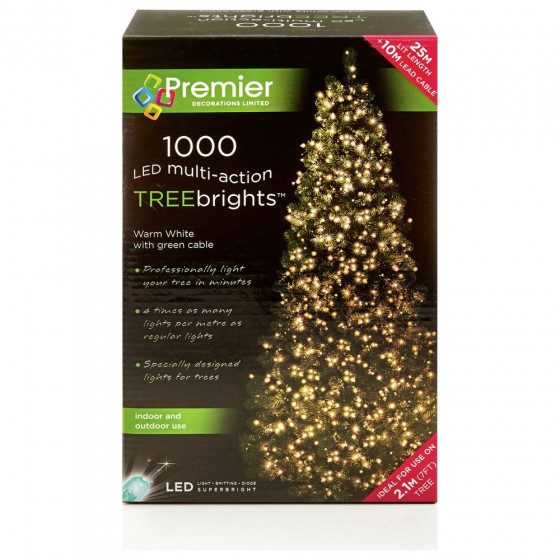 Premier 1000 LED Treebrite Lights – Warm White