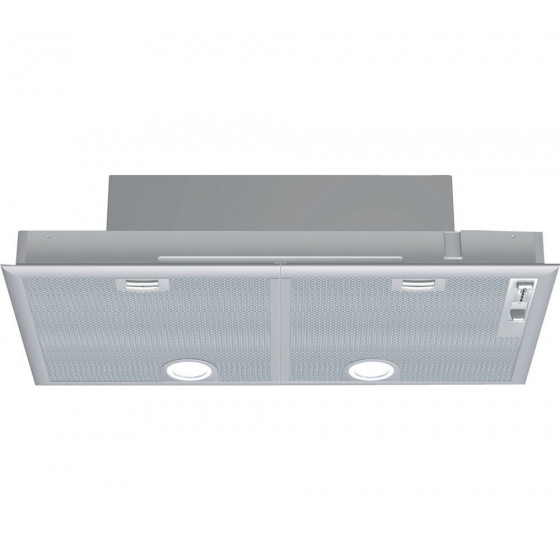 Neff D5855X0GB 73cm Canopy Cooker Hood - Silver Metallic