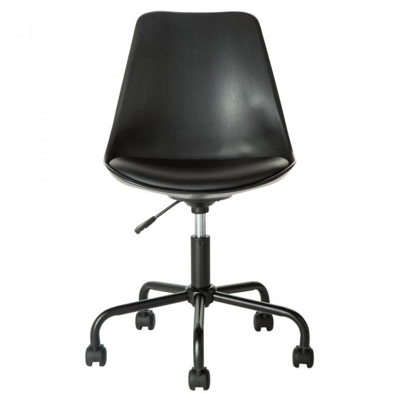 Brady Mid Back Height Adjustable Office Chair - Black