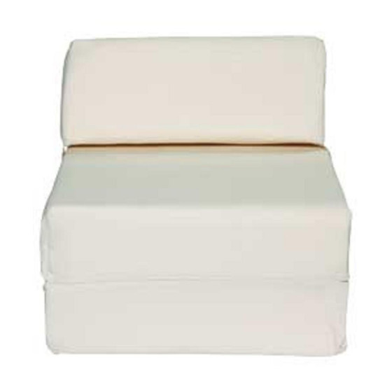 Single Chair Bed Sofa - Natural