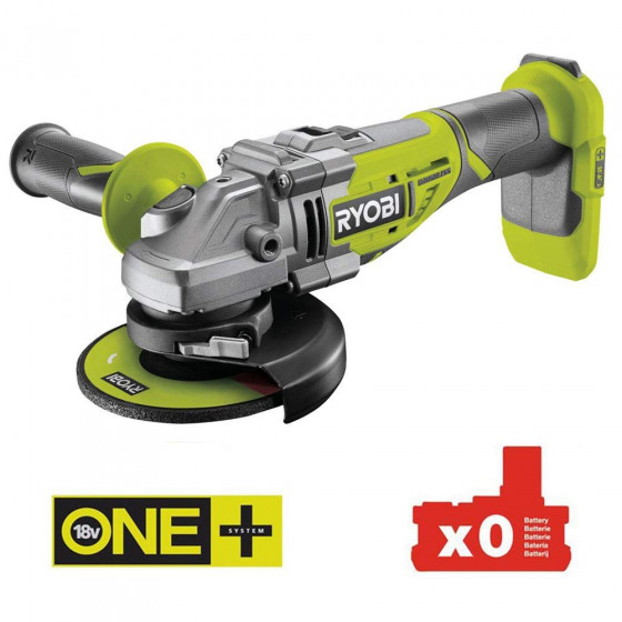 Ryobi R18AG7-0 18v ONE+ Cordless Brushless Angle Grinder - Bare Tool