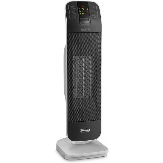 De'Longhi HFX65V20 2kw Oscillating Ceramic Tower Fan Heater