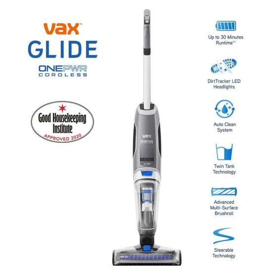 Vax ONEPWR CLHF-GLKS Glide Cordless Hard Floor Cleaner - Bare Machine
