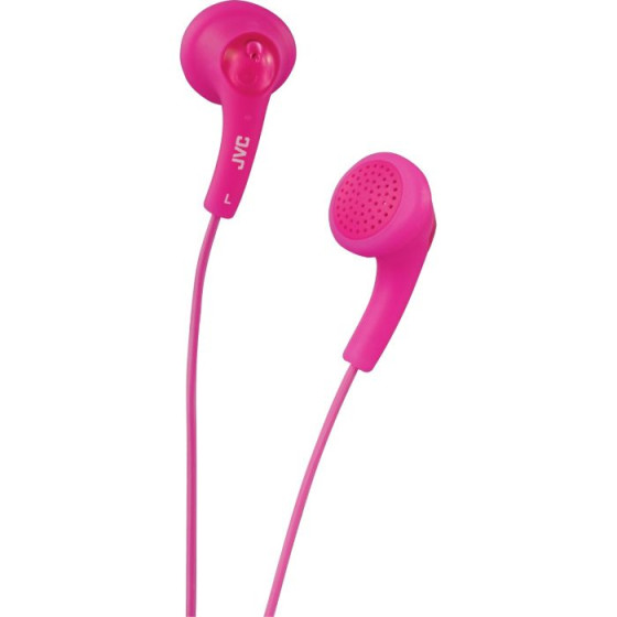JVC Gumy In-Ear Headphones Pink