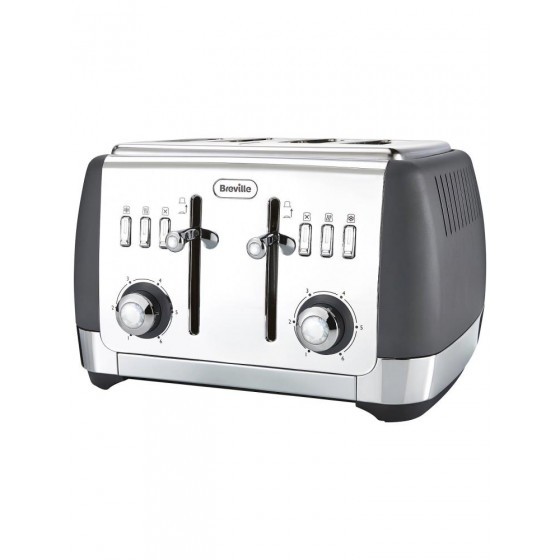 Breville VTT764 Strata 4 Slice Toaster - Matt Grey