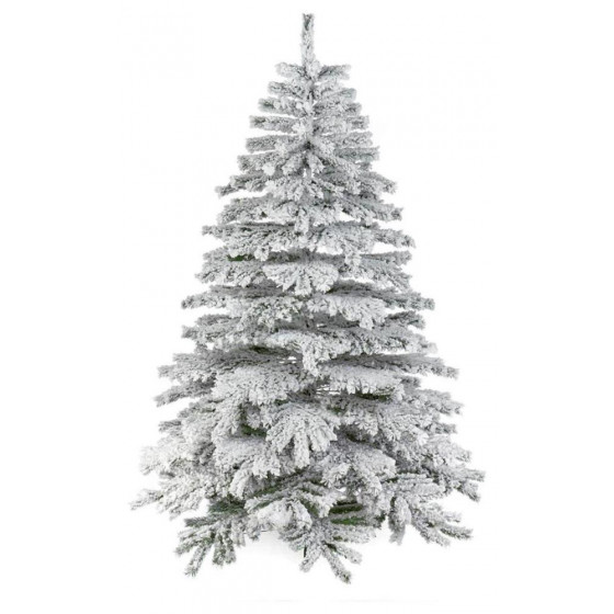 Premier Decorations 6ft Flocked Mountain Pine Christmas Tree