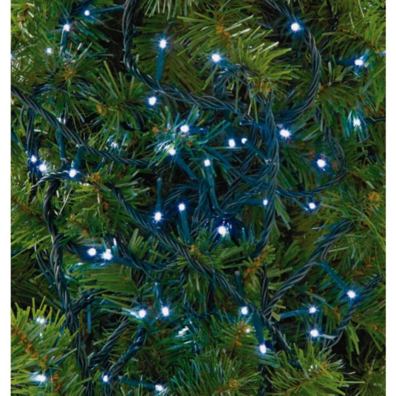 240 Multi-Function LED Christmas Tree Lights - Bright White