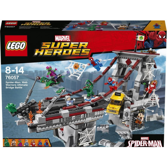 Lego 76057 Super Heroes Spider-Man Web Ultimate Bridge
