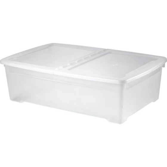 Set of 2 32 Litre Underbed Storage Boxes