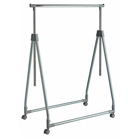 Home Foldable Clothes Rail - Chrome