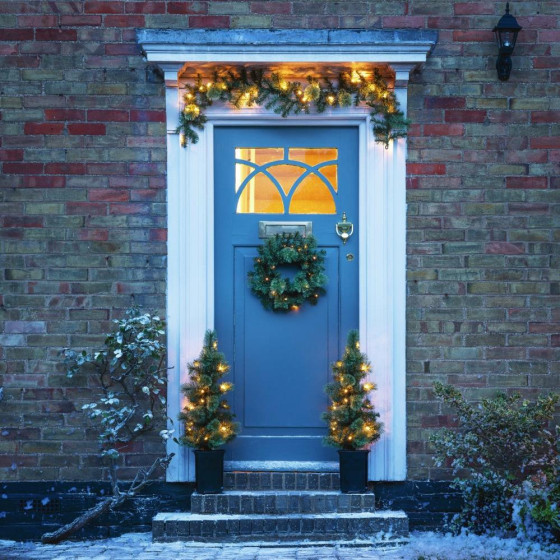 Home Set Of 4 Outdoor Christmas Decorations