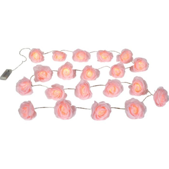 Inspire 20 LED String Lights - Pink Rose