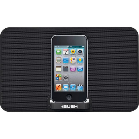 Bush Portable iPod & iPhone Speaker Dock - Black