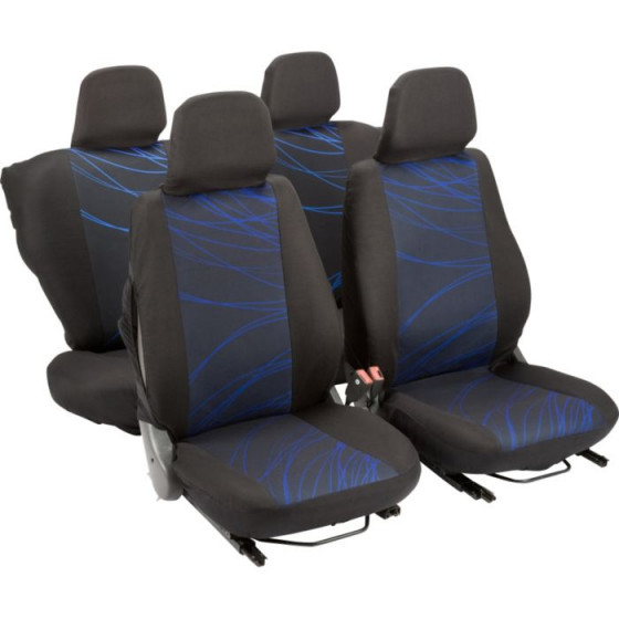 Blue Car Seat Covers and Mats