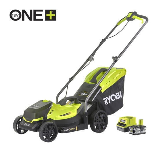 Ryobi RLM18X33B40 18V ONE+™ 33cm Cordless Lawn Mower Starter Kit (1 x 4.0Ah)