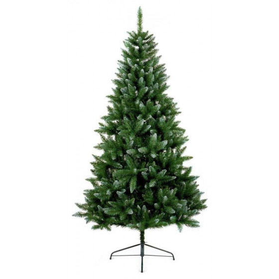 Premier Decorations 7ft Scandinavian Fir Hinged Christmas Tree- Green