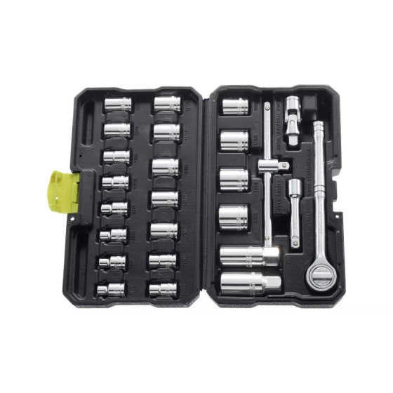 Guild 25 Piece 3/8 Inch Metric Socket Set