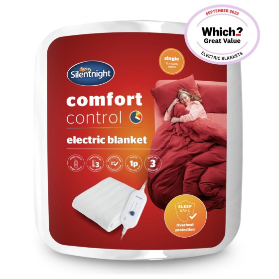 Silentnight Comfort Control Electric Under Blanket - Single